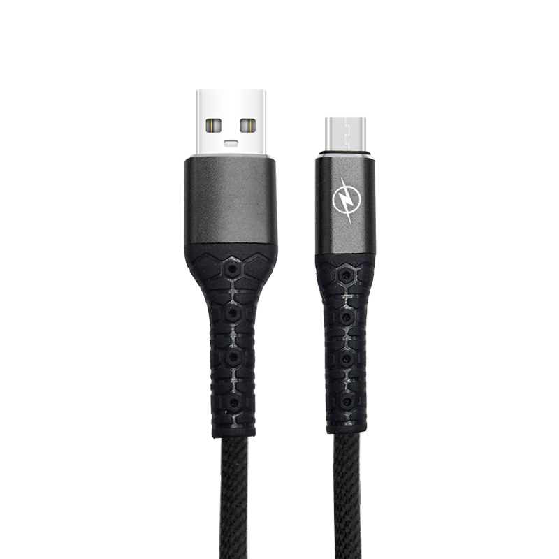 BRAIDED CABLE ORIGINAL 3A FAST CHARGING IPHONE PIN