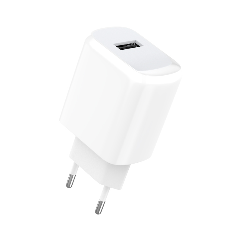 EU PLUG CHARGER 1USB 20W ORIGINAL 2 PIN WHITE