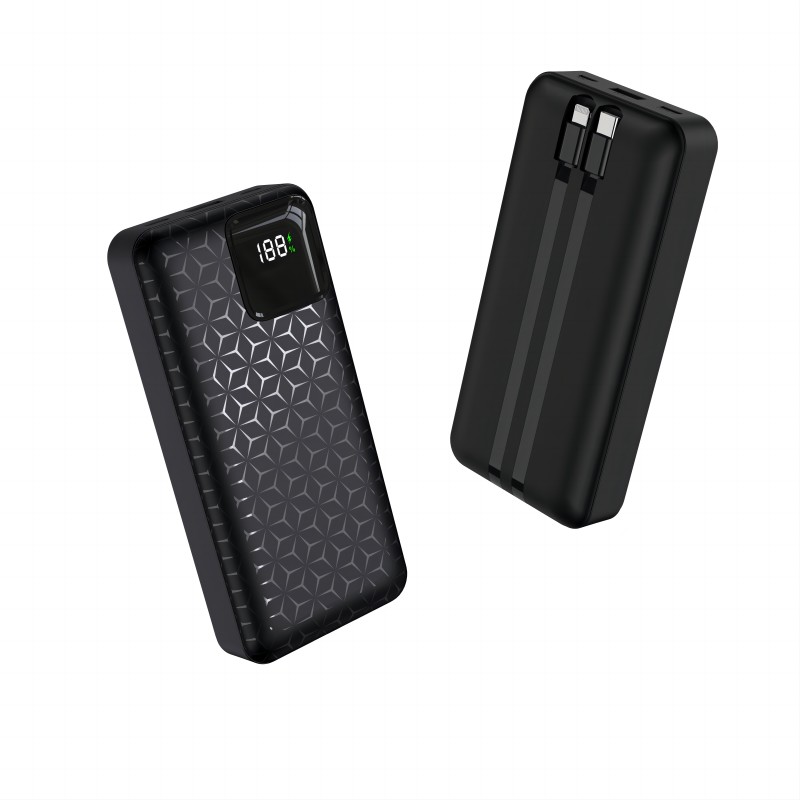 PWB-K16 POWERBANK 20000MAH BLACK