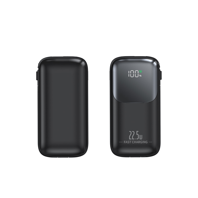 PWB-M02 5000MAH POWERBANK WITH LED BLACK