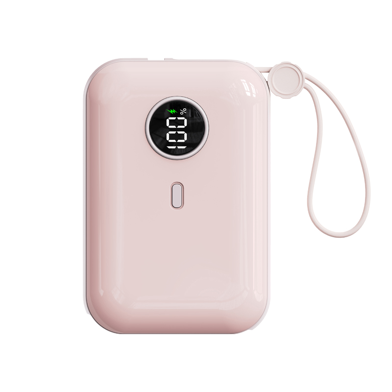 PWB-M03 5000MAH POWERBANK WITH CABLE PINK