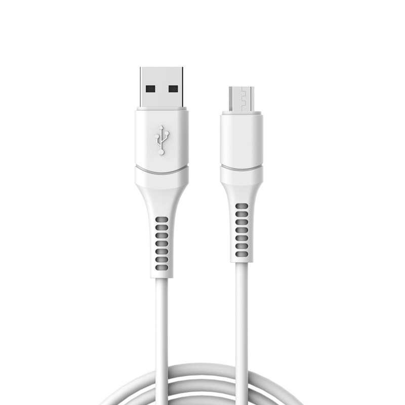 CB-PVC03 USB-MICRO 1M 2A CABLE FOR PHONE WHITE